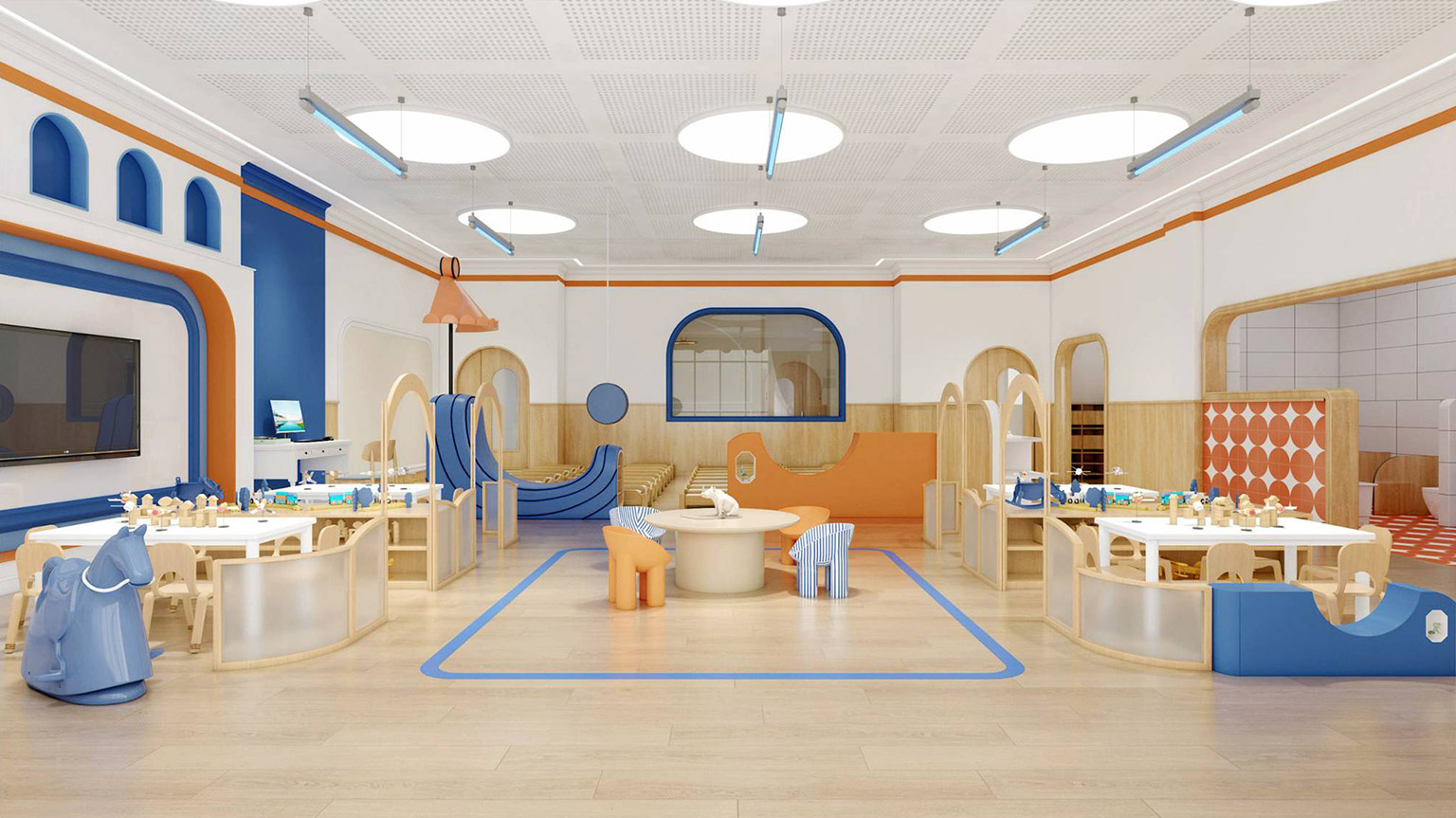 幼兒園裝修設計案例2