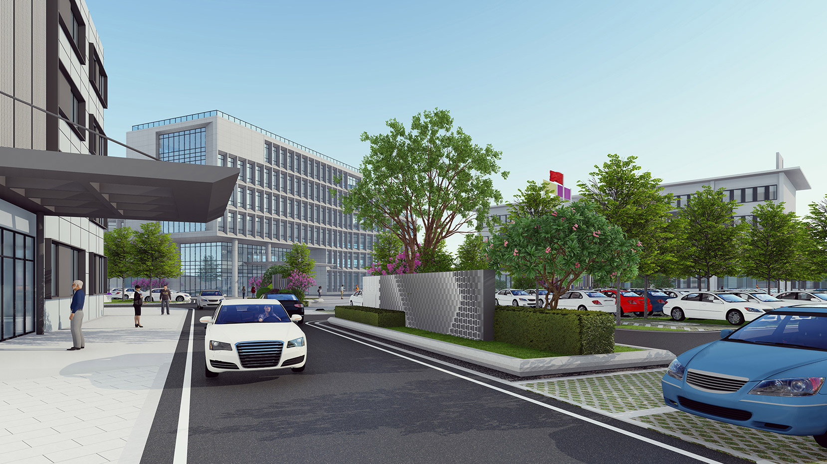 集團公司辦公生活區規劃設計案例4